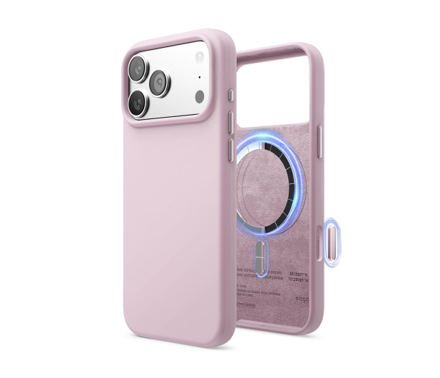 Elago Magsafe Silicon Case do iPhone 17 PRO Max Light Lilic ES17MSSC69PRO-LLIL - 1360518 - zdjęcie
